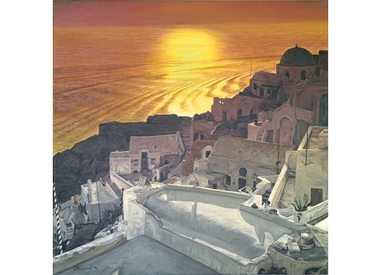 Santorini Sunset 1996